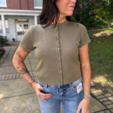 Warm Ember Knit Cardigan