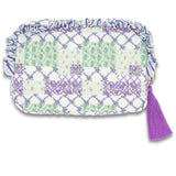 Quilted Cosmetic Bag - Trail Patch