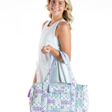Quilted Duffel Bag - Trail Patch