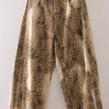 Bambi Fawn Barrel Print Pants