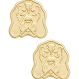 Tennessee Vols 24K Stamped Logo Stud Earrings
