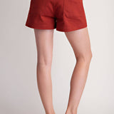 Scallop Detail Pocket Colette Shorts