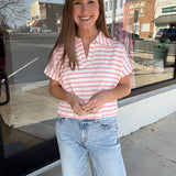 Everyday Favorite Textured Stripe Top