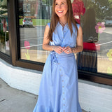 Effortless Elegance Wrap Midi Dress