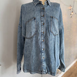 Daisy Denim Shacket