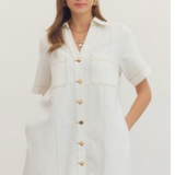 Denim Wishes Mini Dresses