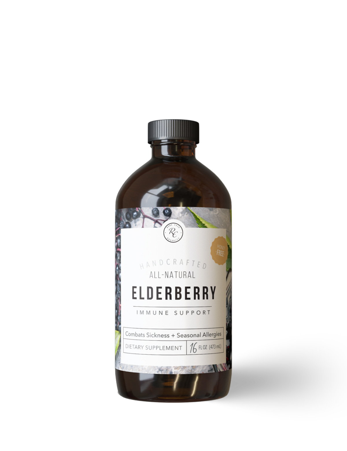 Rowe Casa Honey Free Elderberry Immune Support 16 oz