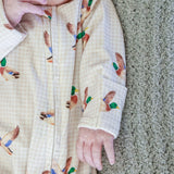Bamboo Zipper Footie | Little Mallard