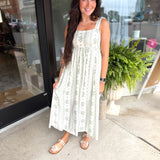 Sage Meadow Floral Maxi