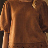 Autumn Ridge Linen Blend Top
