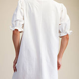 Puff Sleeve Mini Dress