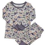 Two-Piece Bamboo Pajama Set | Camo Cutie