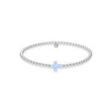 Cross | Beaded Opal Bracelet