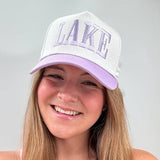 Lulu Mac Lake Trucker Hat – Light Purple