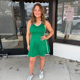 Beat You There Athletic Dress/Romper