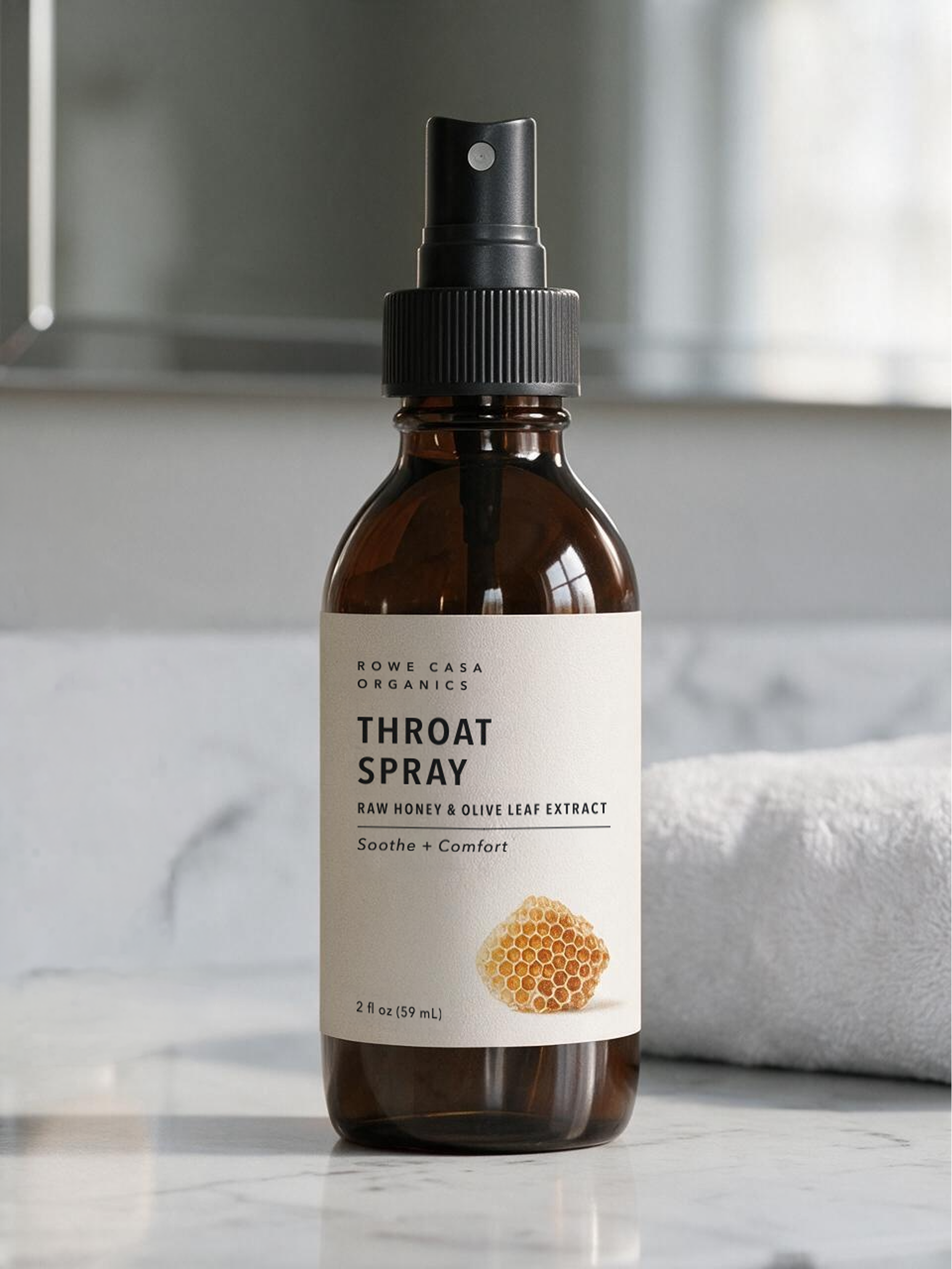 Rowe Casa Throat Spray lifestyle
