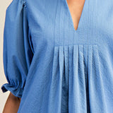 Puff Sleeve Mini Dress