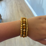 Rhinestone Beaded Bracelet set
