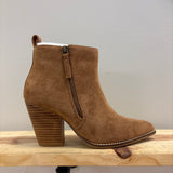 Tobacco faux suede