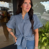 Picnic Plaid Top