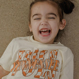 Children's Tennessee Volunteers Twisted Check Oatmeal Tee