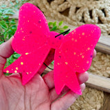 Glitter Bow Car Freshie 