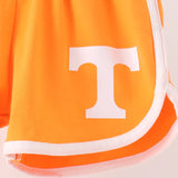 Orange Tennessee Active Shorts Set