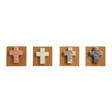 Marble Pocket Crosses