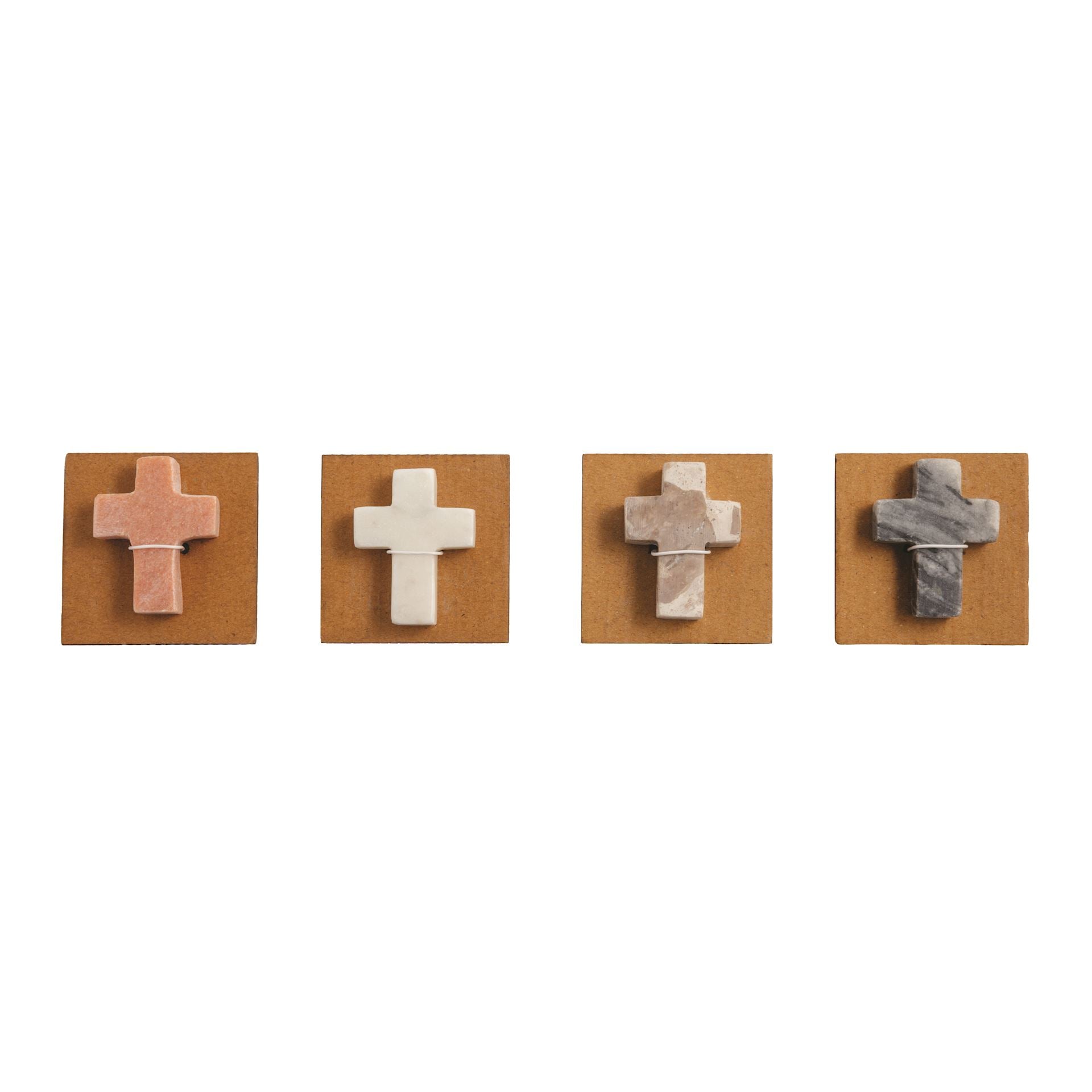 Marble Pocket Crosses