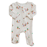 Bamboo Zipper Footie | Little Mallard