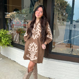 The Fall Applique Dress