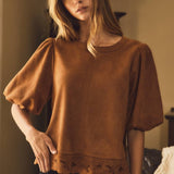 Autumn Ridge Linen Blend Top