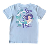 Girls' Let the Sea Short-Sleeve Tee
