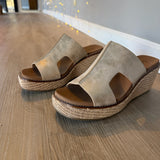 Neutral Chic Platform Sandals