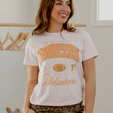 Tennessee Volunteers Wave Arch Pink Ellie Perfect Tee