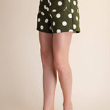 Penny Polka Dot Stretch Shorts
