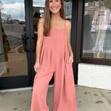 In the Past Flowy Jumpsuit