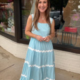 Ready for Ric Rac Midi Dress