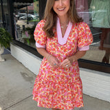 Flirty Floral Mini Dress
