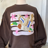 Mallard Pink Stars Graphic Tee & Sweatshirt