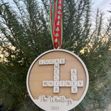 Pre-Order family custom ornament
