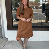 Sterling Suede Dress