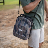 Old South 6 Hat Thicket Camo Travel Case