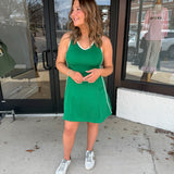 Beat You There Athletic Dress/Romper