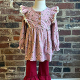 Rose Garden Ruffle Corduroy Set