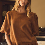 Autumn Ridge Linen Blend Top