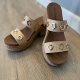Golden Coast Platform Sandals