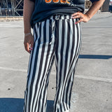 Pre-Order Striped statement pants