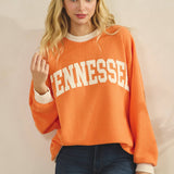 Tennessee Varsity Ribbed Top