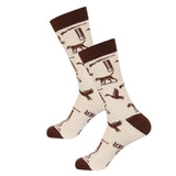 Duck Hunting Tan Socks